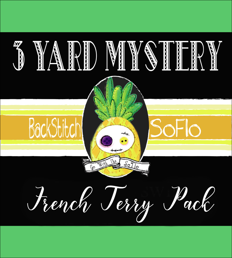 3 yard FRENCH TERRY Mystery Pack